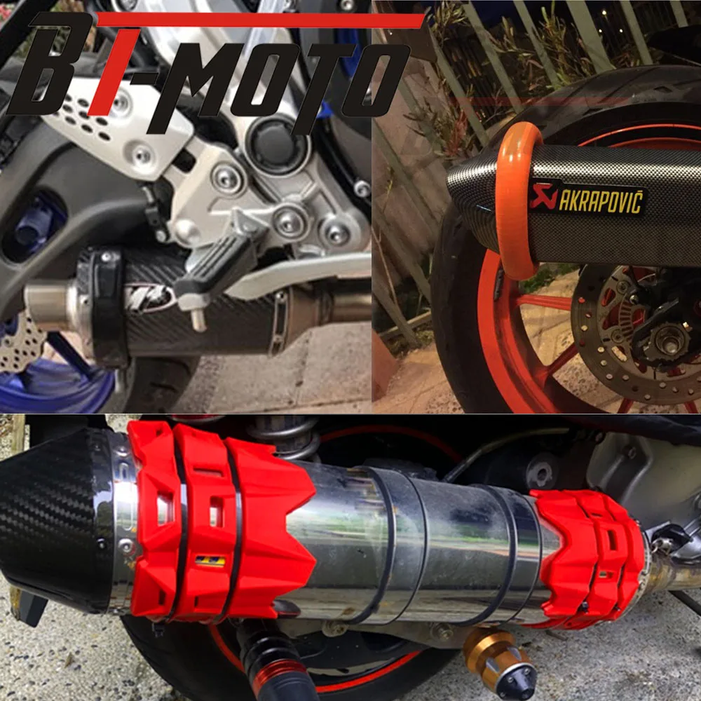 Для BMW R1200R R1200 R глушитель выхлопной трубы мотоцикла защитный глушитель|Выхлопные
