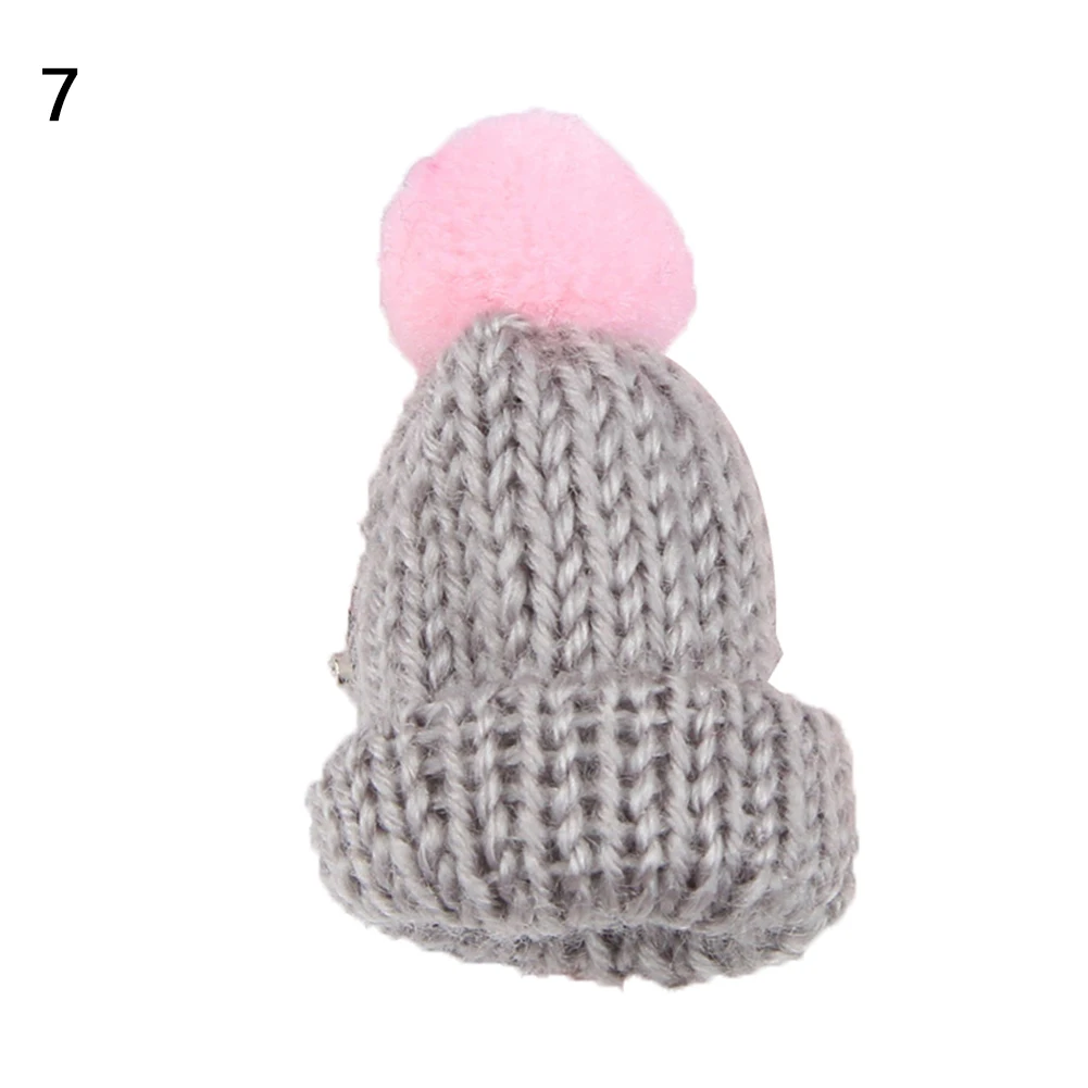 Women Fashion Knitted Pom Hat Brooch Pin Cute Christmas Gift Dress Scarf Accessory | Украшения и аксессуары