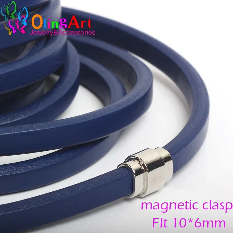 OlingArt 10*6 мм 4 шт. сильная Магнитная застежка/застежки посеребренные