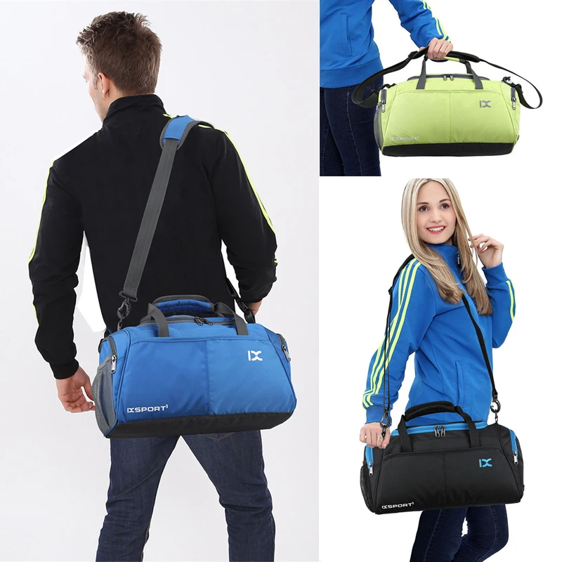 Scione Outdoor Nylon Sports Bag Large Capacity For Fitness Yoga Handbag Portable Travel Training Gym Shoulder Bags For Men Women