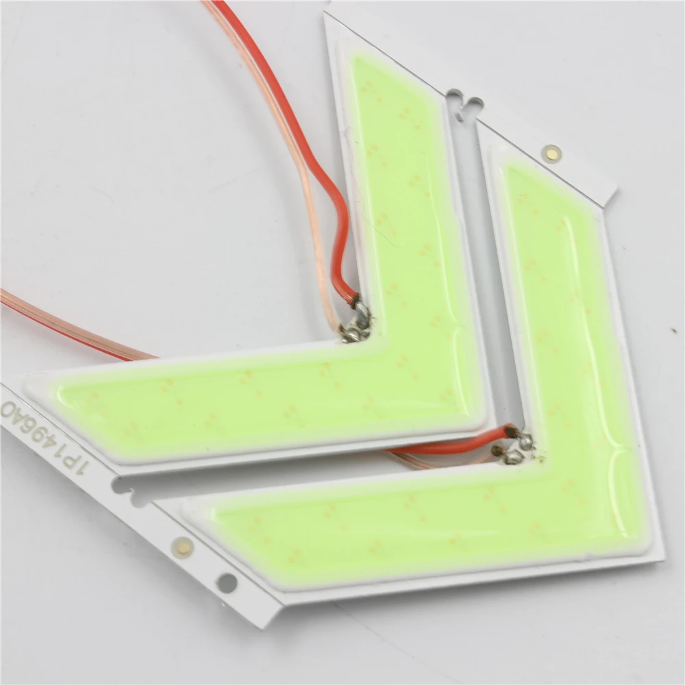 2 шт. Светодиодная панель для зеркала заднего вида 18 SMD|cob led|car stylingturn signal light |