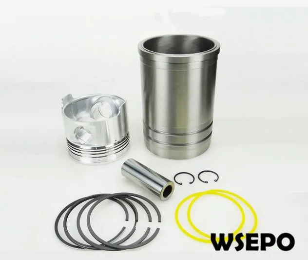 Качество OEM! Набор втулок цилиндра + поршень (06 шт.) для 4-тактного одноцилиндрового