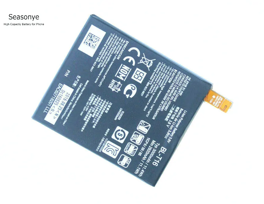 Сменный аккумулятор Seasonye BL T16/BL T16/BLT16 3000 мАч + инструменты для LG H955A H959 G Flex 2 Vu 4 Vu4 H950