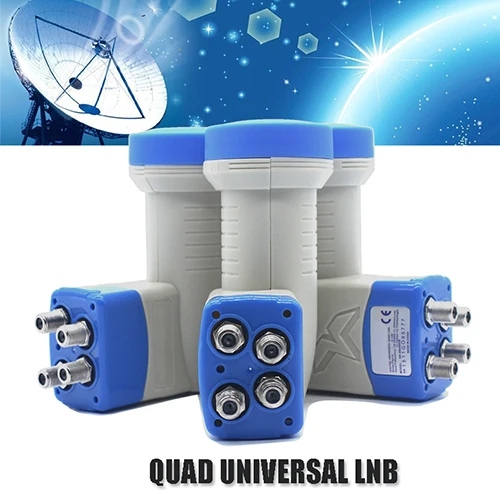 Другое Nois рисунок 0.1dB Универсальный Quad LNB высокое качество Full HD цифровой универсальный ku-диапазон Quad LNB для спутникового ТВ-приемника - Цвет: Другое