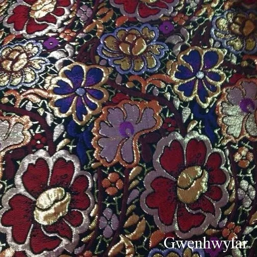 Gwenhwyfar, Новинка осени, Золотой лотос, цветок, жаккард, синий, зеленый, мужские смокинги, приталенный, для свадьбы, смокинги для жениха, костюмы, пиджак+ штаны - Цвет: burgundy