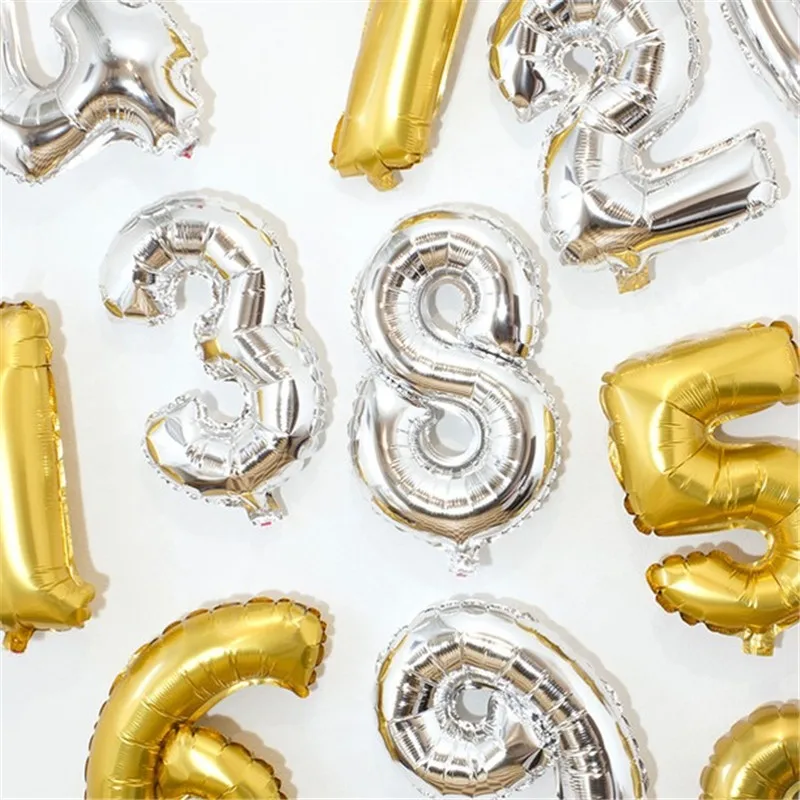 16 дюймов Количество воздушных шаров украшения День рождения Детские праздничные
