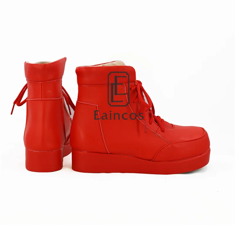 Anime Cells At Work Erythrocite Red Blood Cell Cosplay Party Custom Made Shoes | Тематическая одежда и униформа