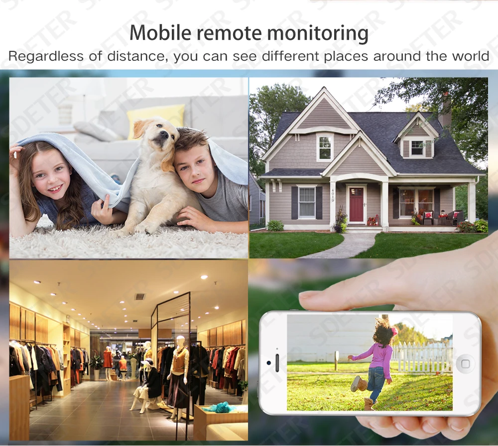 SDETER 1080P Wifi камера наружная PTZ скоростная купольная беспроводная IP CCTV камера безопасности панорамный наклон зум ИК двухсторонняя аудио камера внешняя