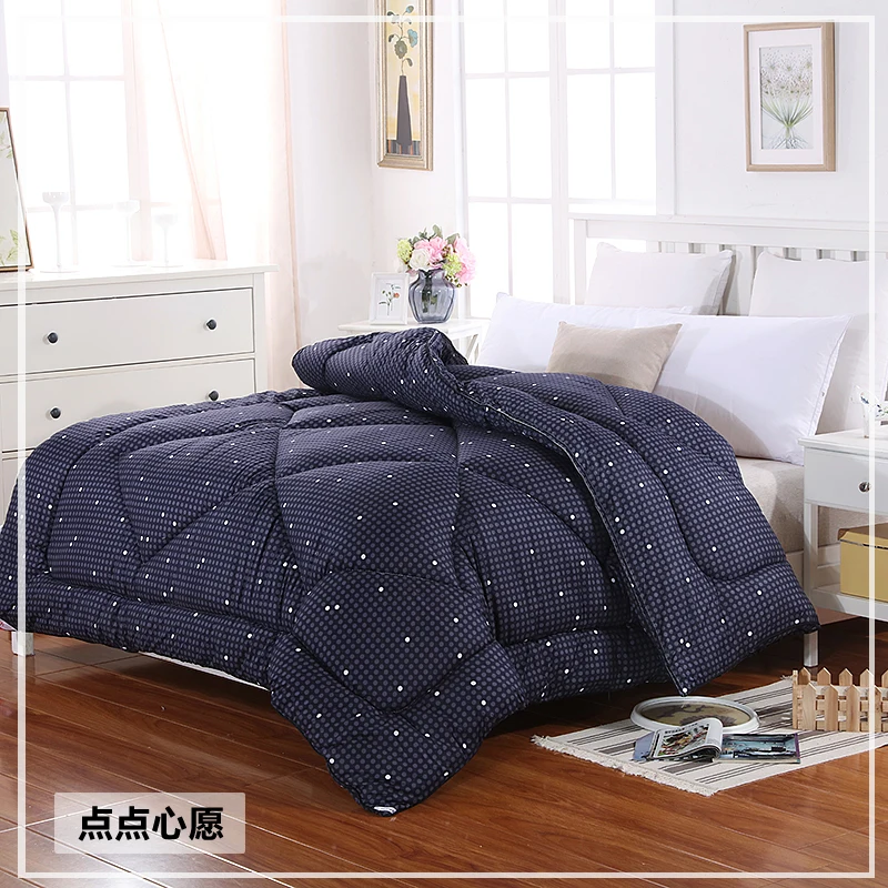 100% шелк тутового шелкопряда летнее одеяло с хлопковым наполнителем двойной