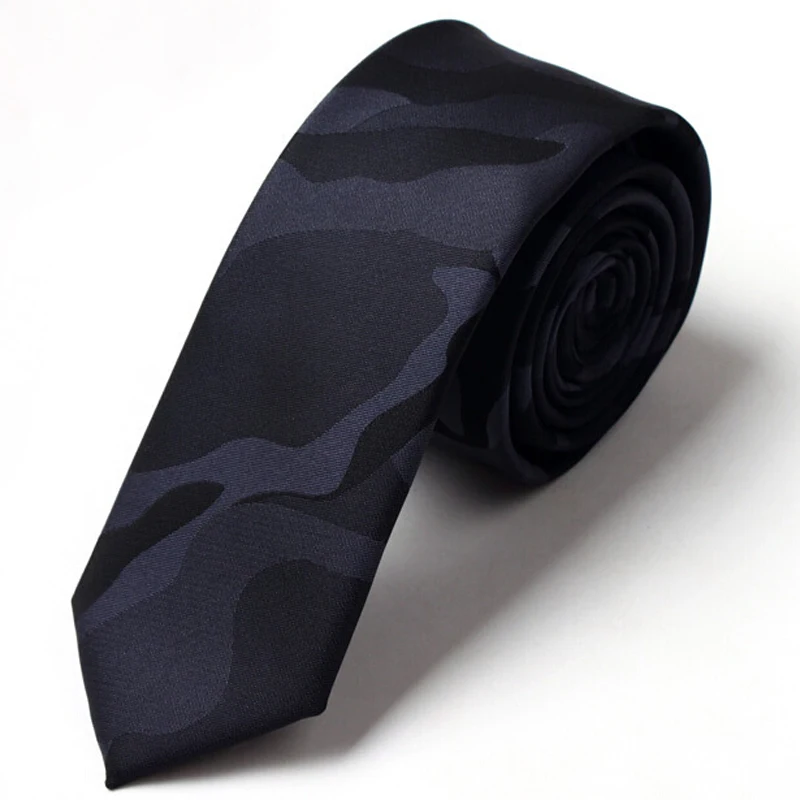 Высококачественный модный мужской тонкий шелковый галстук 5 см мужские галстуки