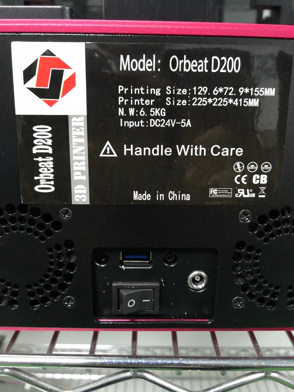 2019 Orbeat D200 SLA 3D Printer Plus Size LCD Assembled 2K Screen Off-Line Print | Компьютеры и офис