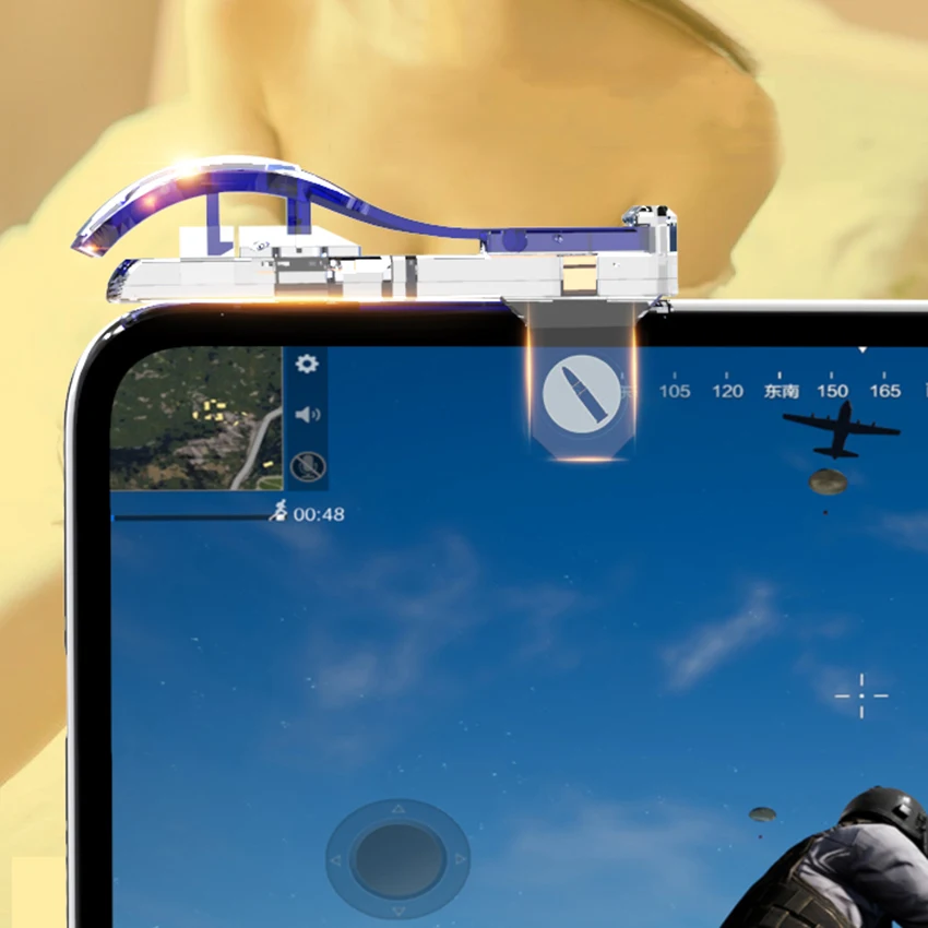 Для PUBG мобильный геймпад огонь Кнопка Aim ключ L1R1 шутер Pubg контроллер смартфон игровой триггер для мобильных телефонов