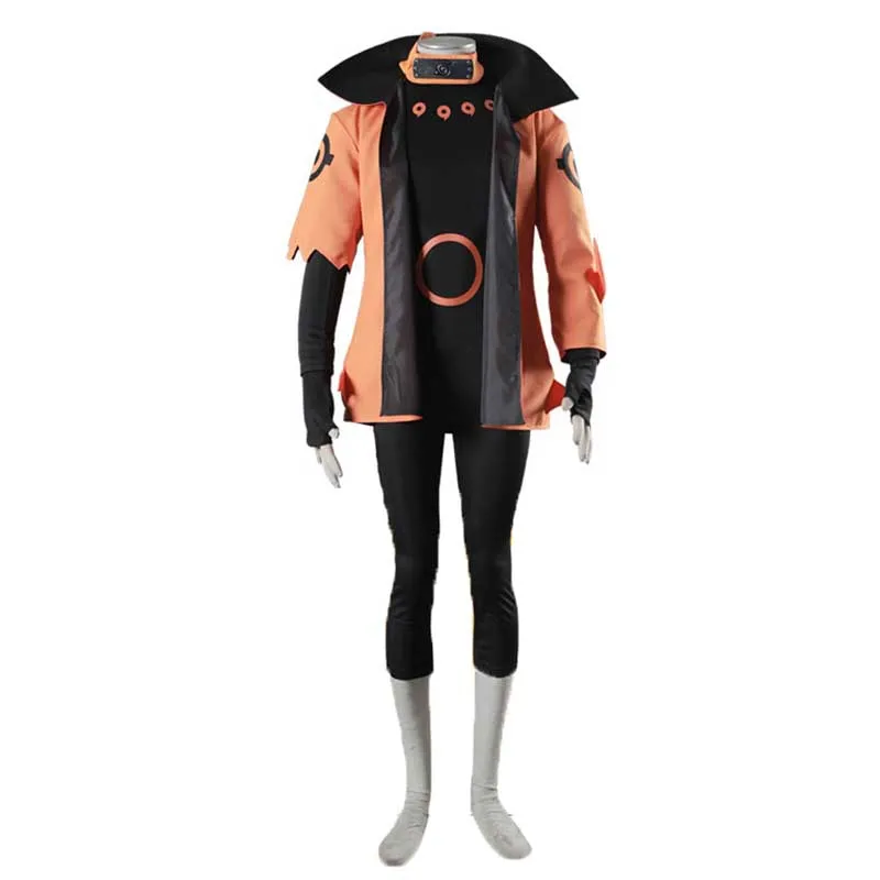 Uzumaki Naruto rikudou sennin Modo Косплэй костюм Sage из шести пути Наруто Косплэй Экипировка для взрослых Хеллоуин костюм для Для мужчин