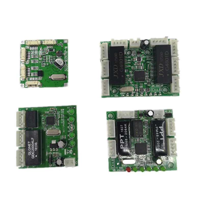 Мини модуль дизайн ethernet коммутатор монтажная плата для модуля 10/100 Мбит/с 5/8 порт