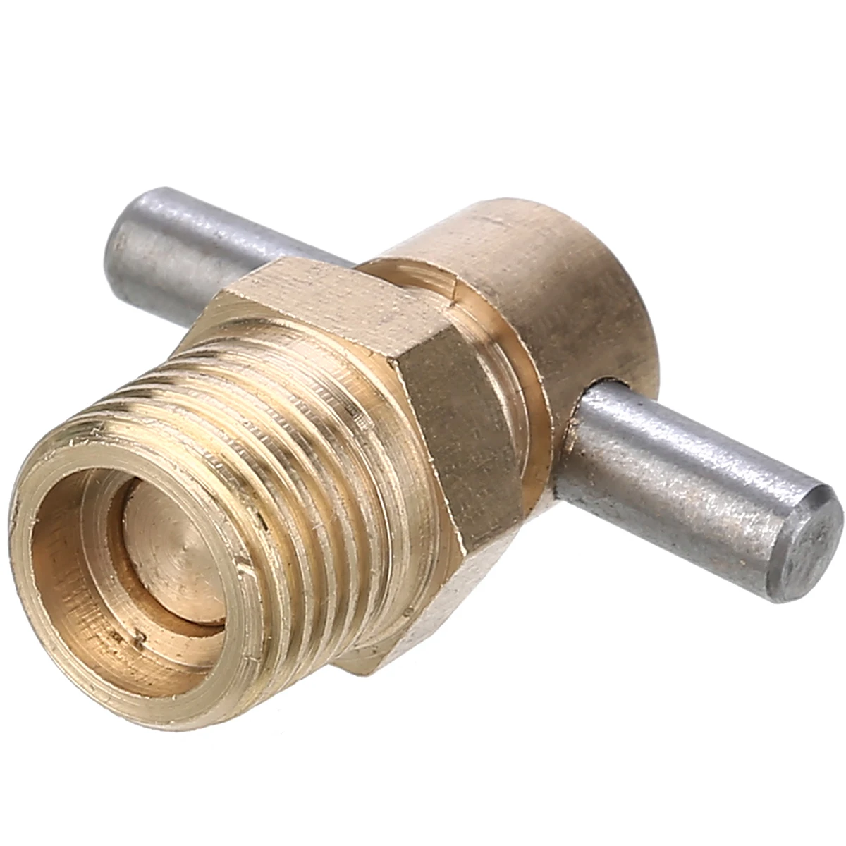 Practical 1Pcs 1/4 Inch NPT Brass Drain Valve For Air Compressor Tank Replacement Part | Обустройство дома