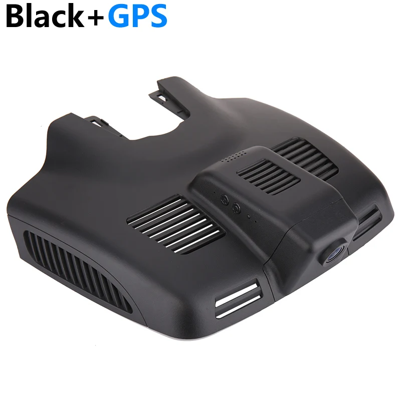 Black with GPS Carbar Ambarella A12 Wi-Fi 1080 P HD видеорегистратор Mercedes Benz E класс люкс E200 E260 E320 E300 видео Регистраторы тире Камера Cam - Название цвета: Black with GPS