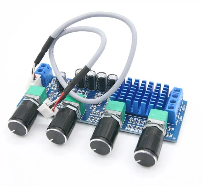 Двухканальный цифровой аудио усилитель TPA3116 D2 80 Вт + Вт|treble bass|amplifier boardpre amplifier board |