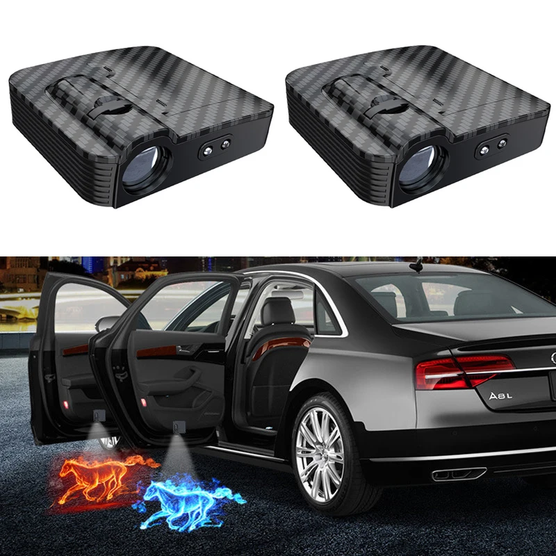 1 шт. Универсальный Автомобильный Дверной светодиодный Добро пожаловать