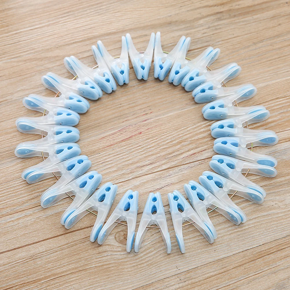 24 шт. пластиковые зажимы для белья прищепки многофункциональные большие
