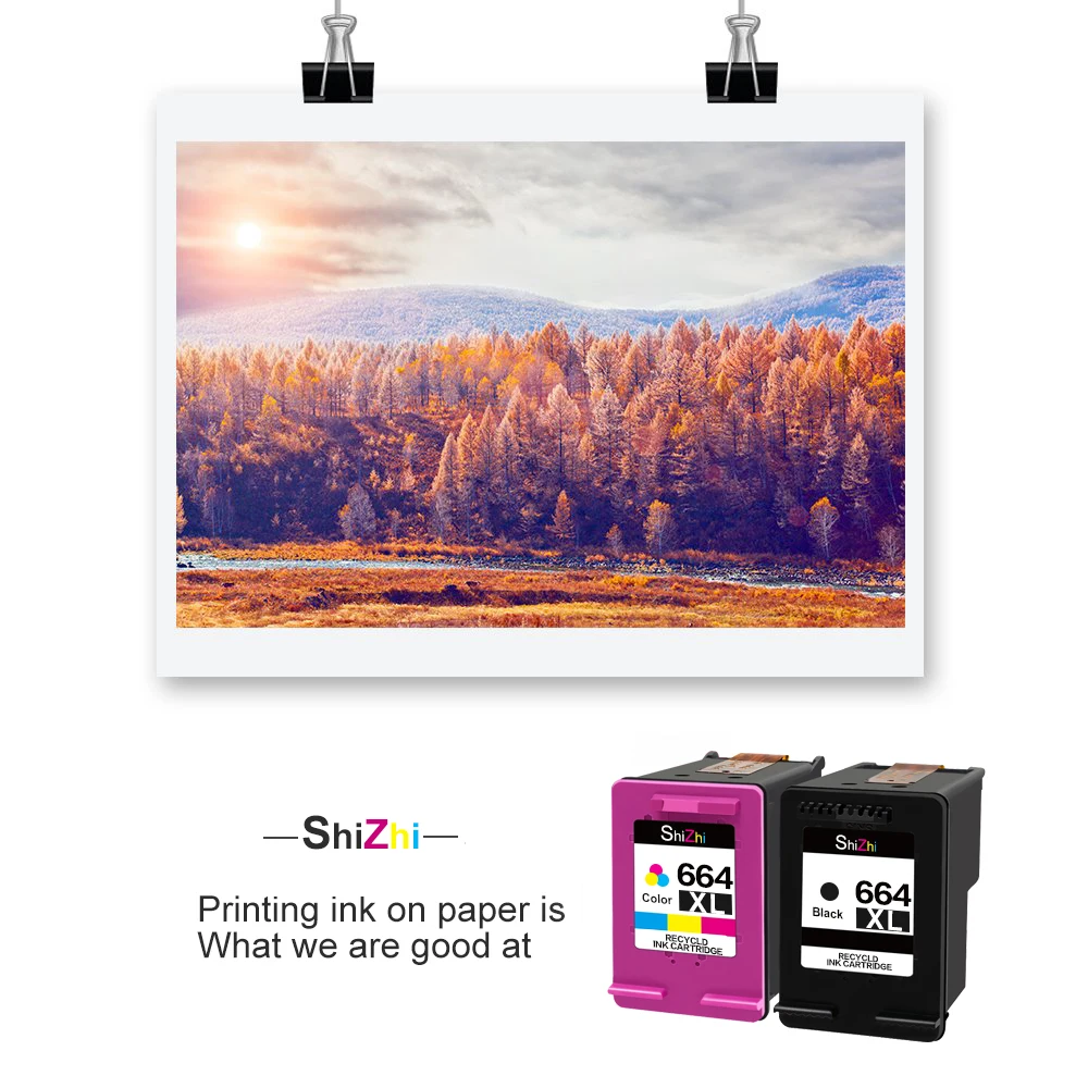Чернильный картридж SHIZHI 3PK совместимый с HP 664 664XL для Deskjet 1115 2135 3635 2138 3636 3638 4535 4536 4538