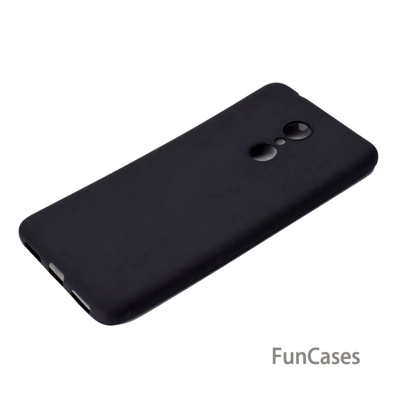 Чехол для Xiaomi Redmi 5 простой мягкий TPU силиконовый чехол ультра тонкий защитный Xaomi