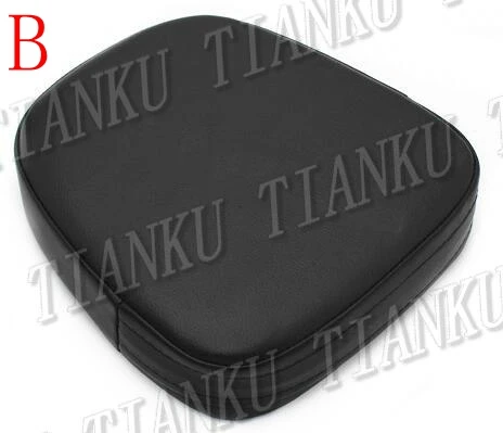 Черная Кожаная подушка на спинку мотоцикла для Yamaha VStar 400 650 1100 1300 Virago Xv 250 535 750 Road Star