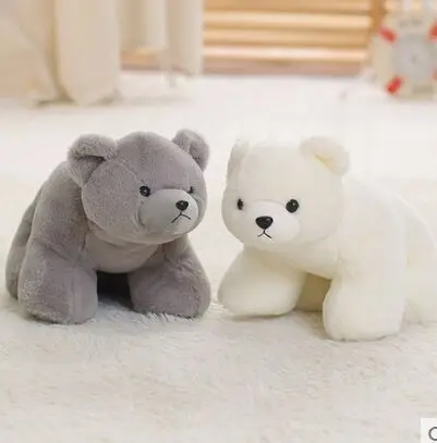 

new arrival about 25cm cute bear plush toy soft doll Christmas gift w1777