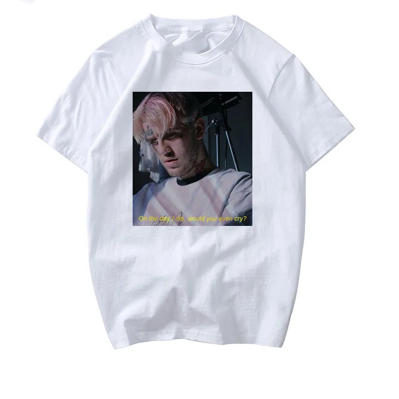 Lil футболка с открытым носком для мужчин/wo мужчин Rip Rapper Peep. Cry baby в стиле хип-хоп