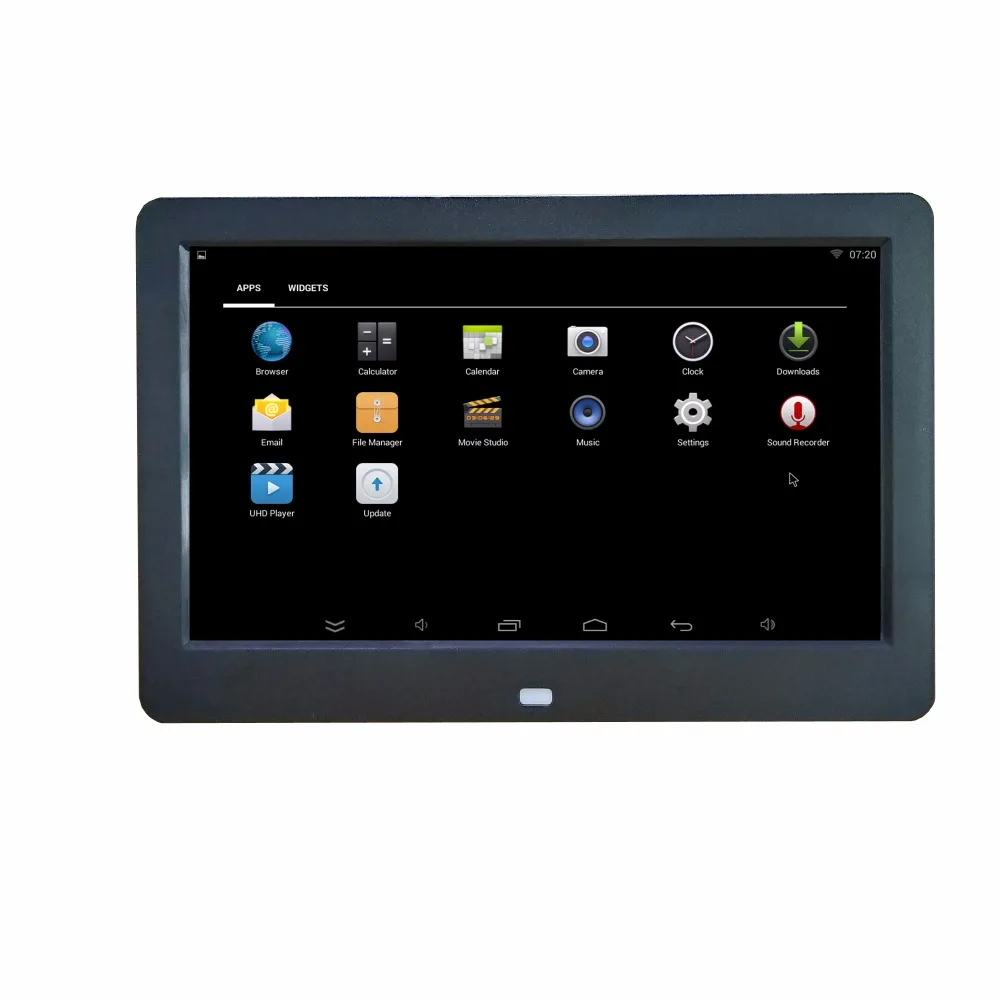Операционная система Android 16x9, 10 дюймов, WIFI, ОЗУ 512 Мб, ПЗУ 8 Гб, поддержка загрузки мыши, установка программного обеспечения, цифровая фоторамк...