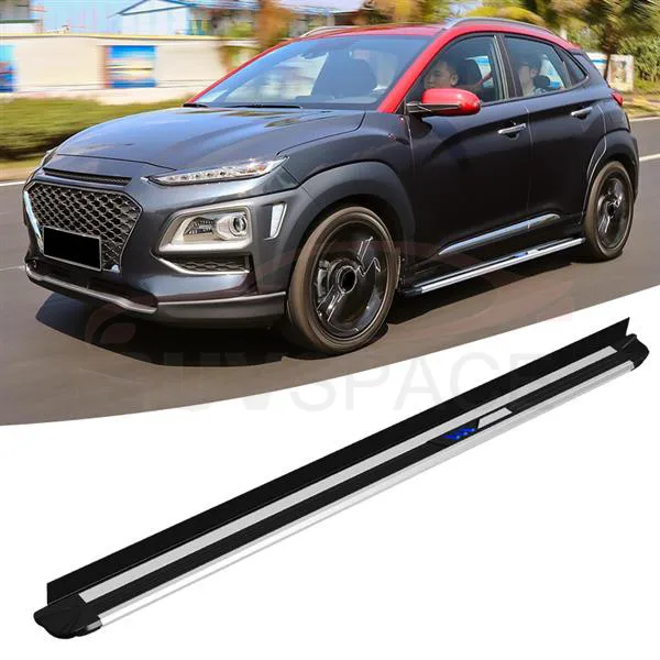 Подходит для Hyundai Kona 2018 2019 2020 Беговая доска из алюминиевого сплава с боковым шагом