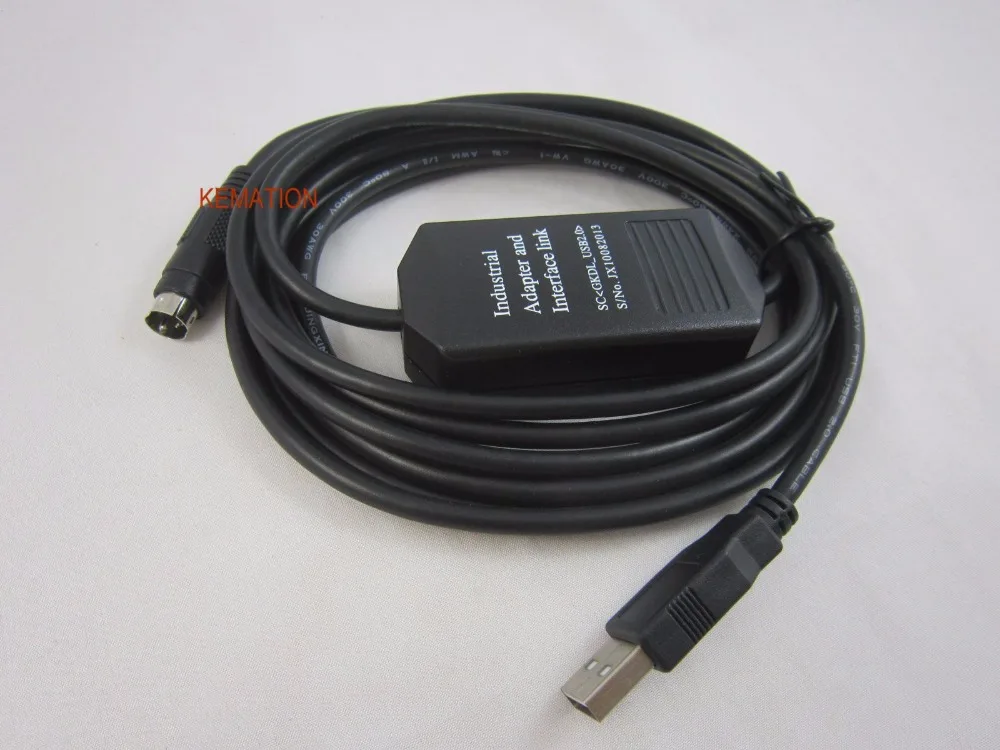 Совместимый USB FP1 Интерфейс адаптер ПЛК кабель USBFP1 соответствует DFP1 U4 2 5 м|cable 2|cable