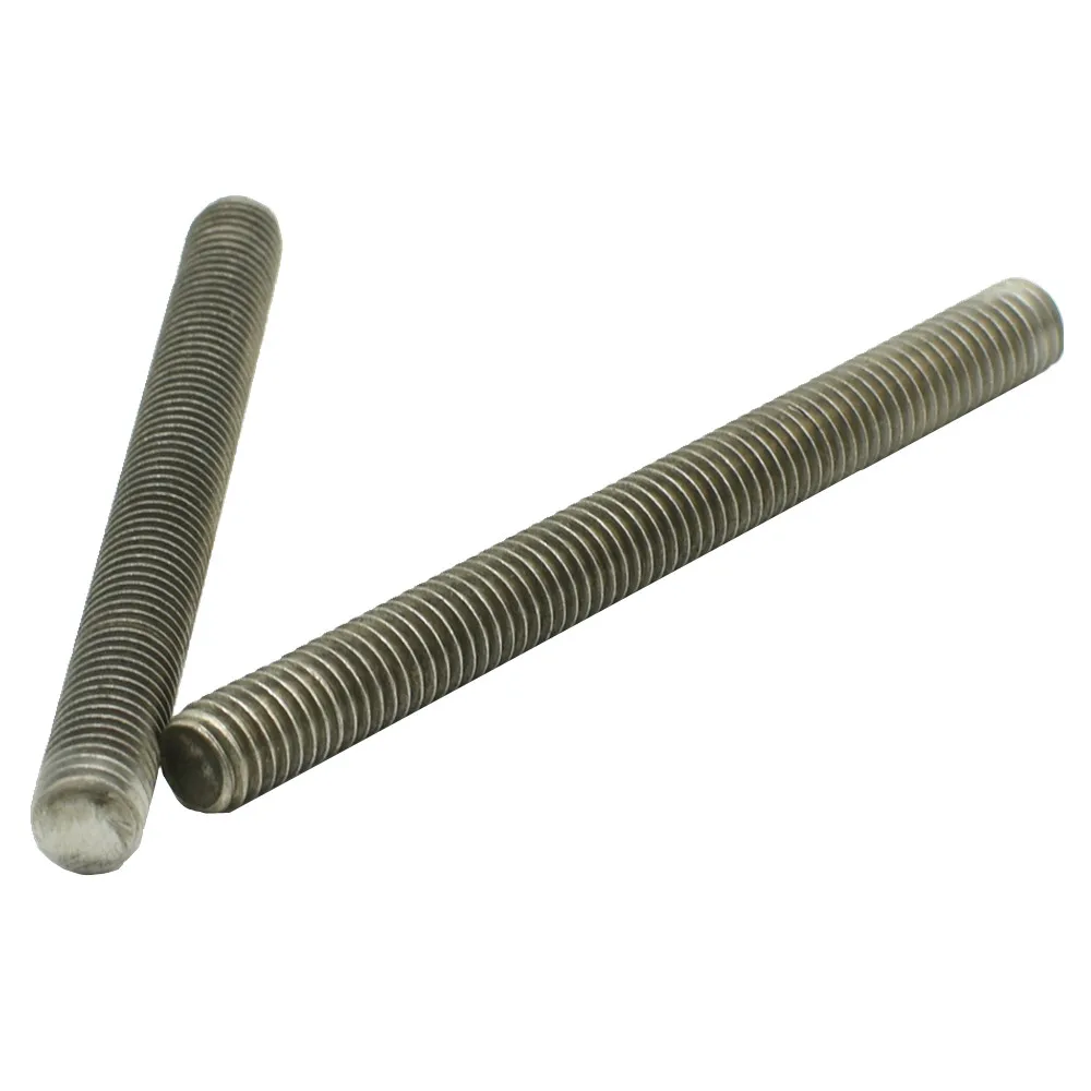 Титановый болт M8 x30-120mm Ti болты с двойной головкой резьбовой стержень не полированный класс 2 титановый винт Ti крепеж