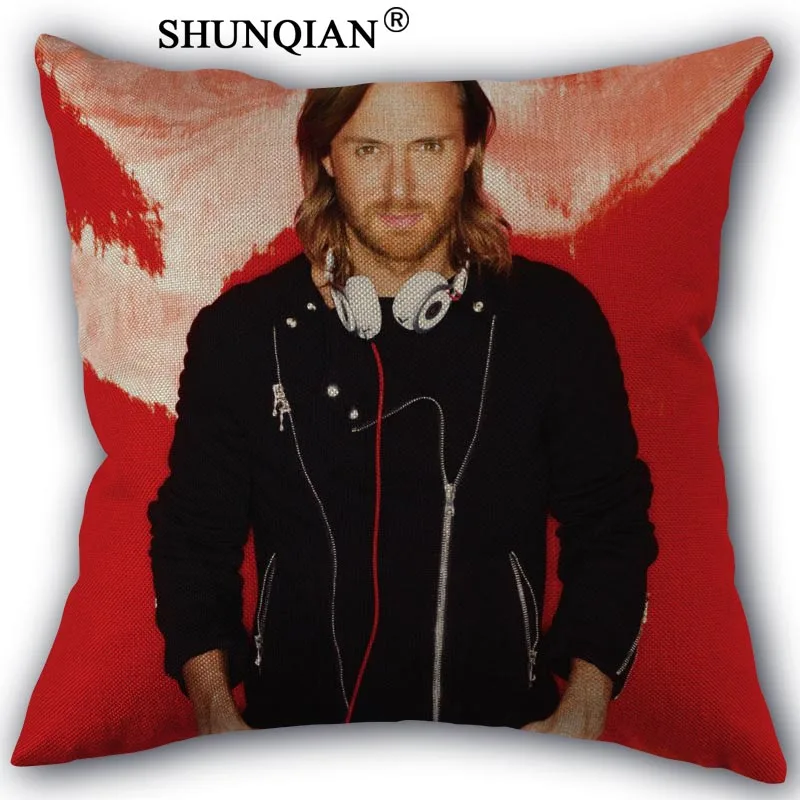 

Custom David Guetta Pillowcase Custom cotton pillowcases decorative beauty Home Furnishing customized pillow