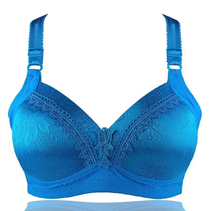 Blue 9 цветов, большие размеры 36-42, B, C, женские бюстгальтеры, пуш-ап, без косточек, бюстгальтеры, нижнее белье, беспроводные бюстгальтеры, Дамское сексуальное дамское белье - Цвет: Blue
