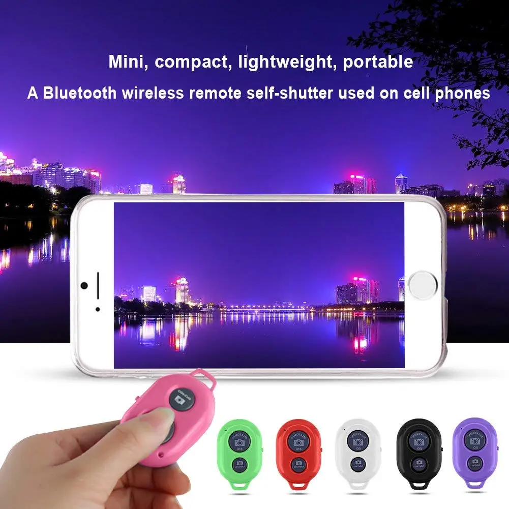 Палка для селфи Bluetooth пульт дистанционного спуска затвора спусковую кнопку
