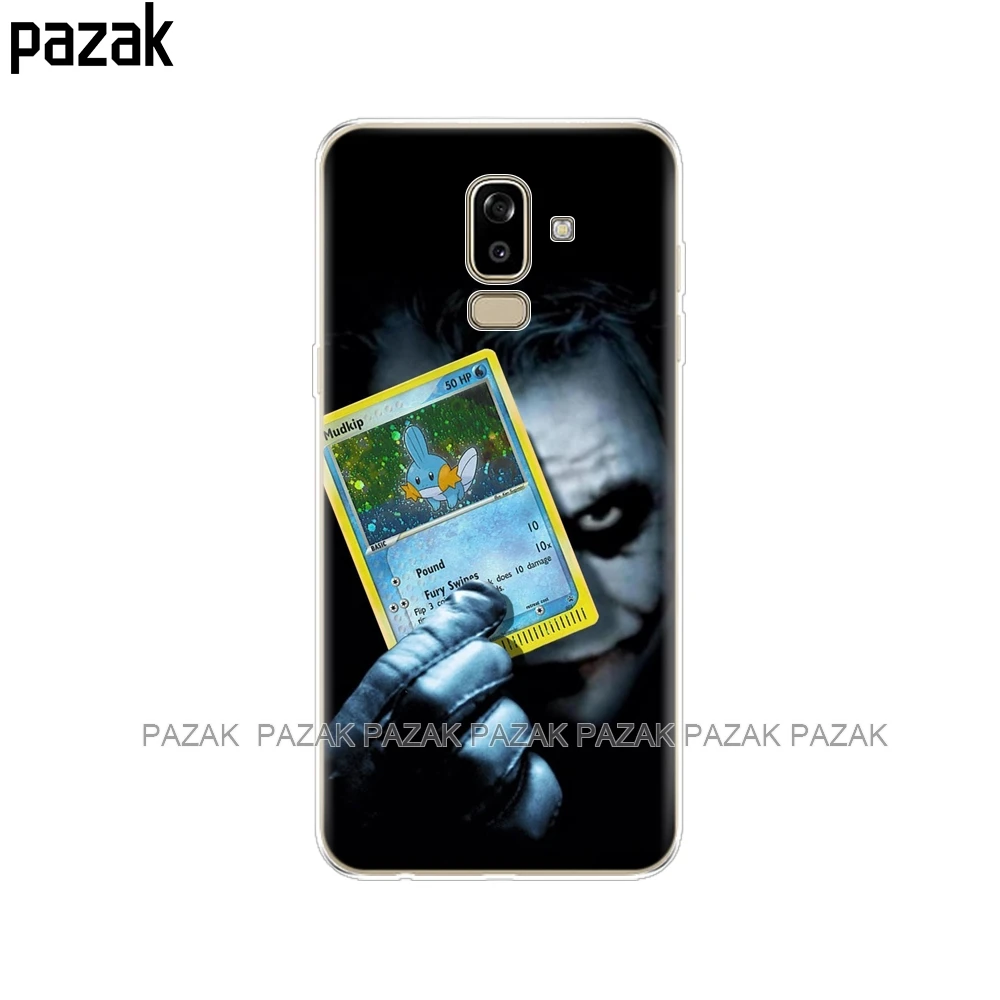 Силиконовый чехол для samsung Galaxy J8 чехол для телефона задняя крышка для samsung Galaxy J8 j810 Funda для samsung J8 coque - Цвет: 61383