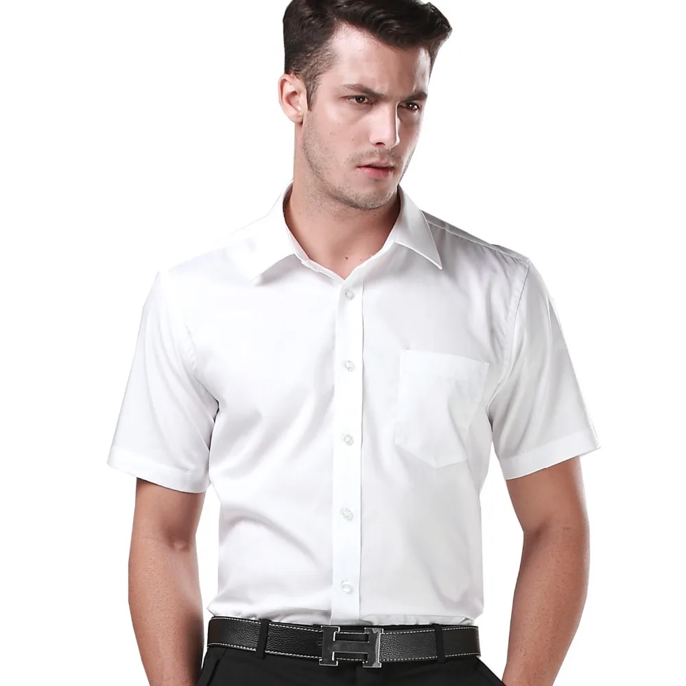 Menschwear Men's Cotton Solid White 