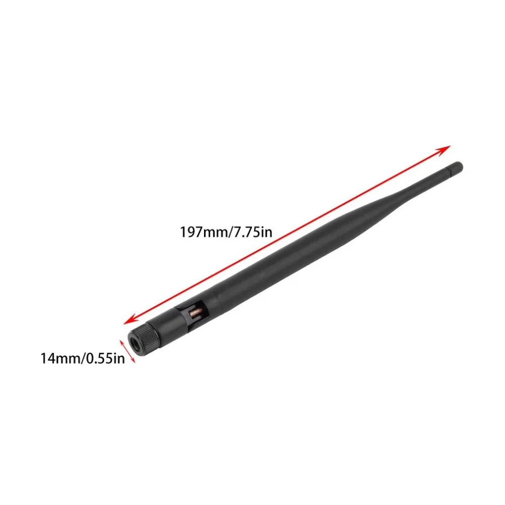 Новинка оптовая продажа 2 4 ГГц 7dBi Беспроводной WIFI антенный усилитель WLAN RP SMA f PCI