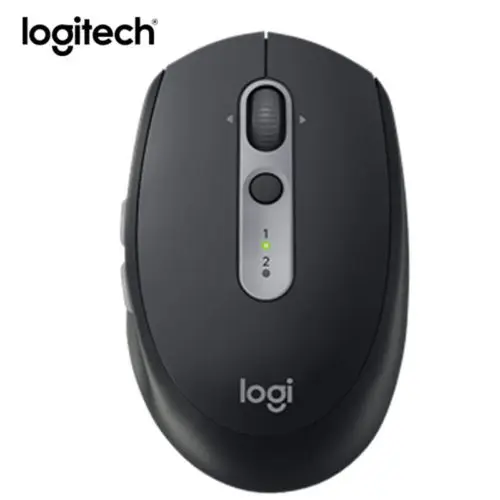 Черный Бесшумная беспроводная компьютерная мышь logitech M590 с Bluetooth, двойной режим, нано-приемник, без розничной коробки - Цвет: Черный
