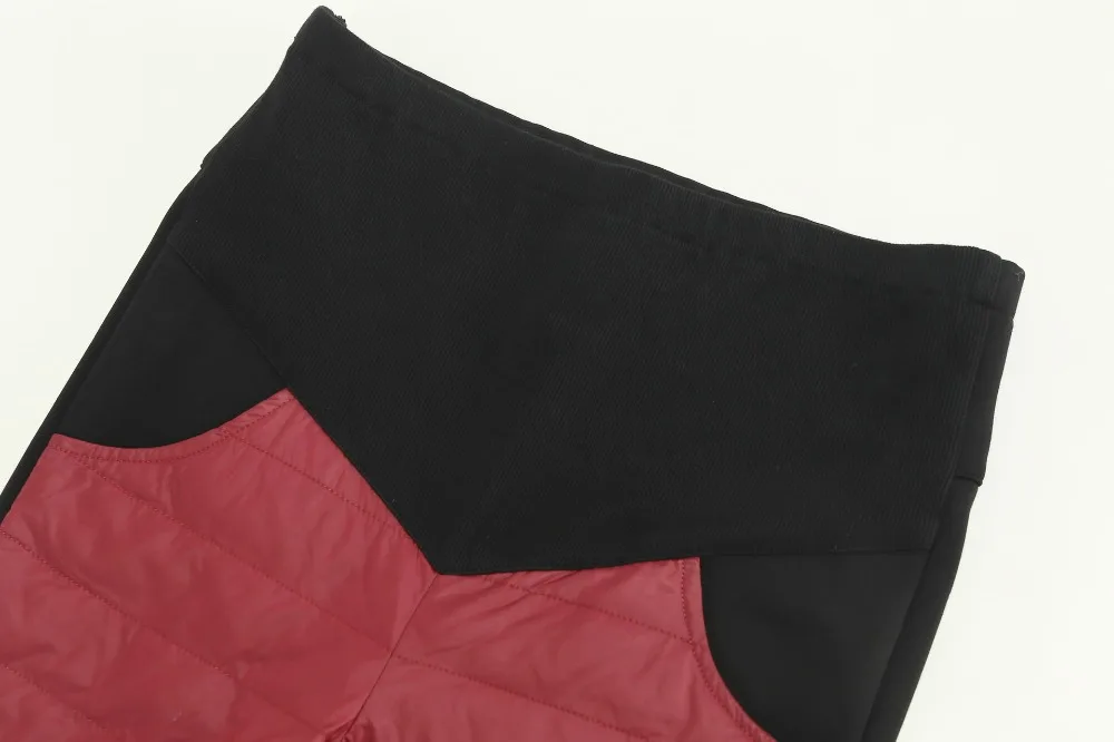 Женские штаны для беременных зимние теплые утепленные пуховые брюки компрессор