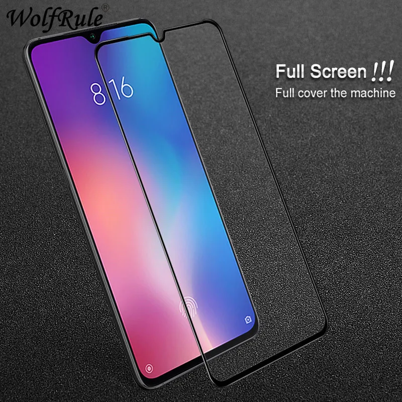 Защитная пленка для ЖК-экрана Xiaomi Mi 9 полное клеевое стекло Xiomi Mi9 покрытие