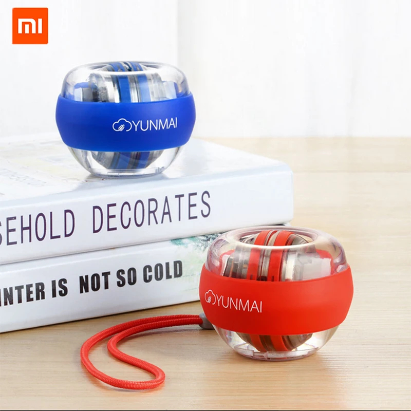 Шарик Xiaomi mijia YunMai Powerball для запястья тренажер светодиодный гироскоп необходимый
