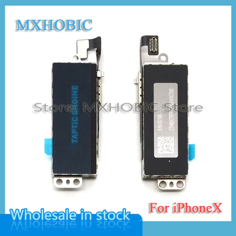 MXHOBIC 10 шт./лот вибратор моторный модуль вибрации гибкий кабель для iPhone 8 8G Plus X XR XS Max Запасные части