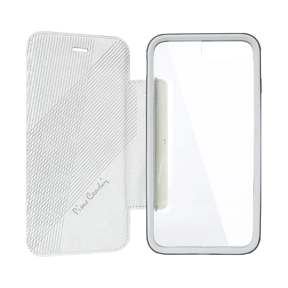 Для iPhone 8 8 Plus 7 7 Plus Pierre Cardin натуральная кожа сотовый Чехол для телефона съемный флип-кронштейн мягкий силикагель чехол