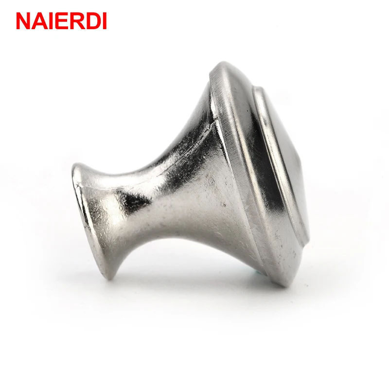 Ручки NAIERDI для шкафа ручки из нержавеющей стали дверных ящиков дверные с винтами