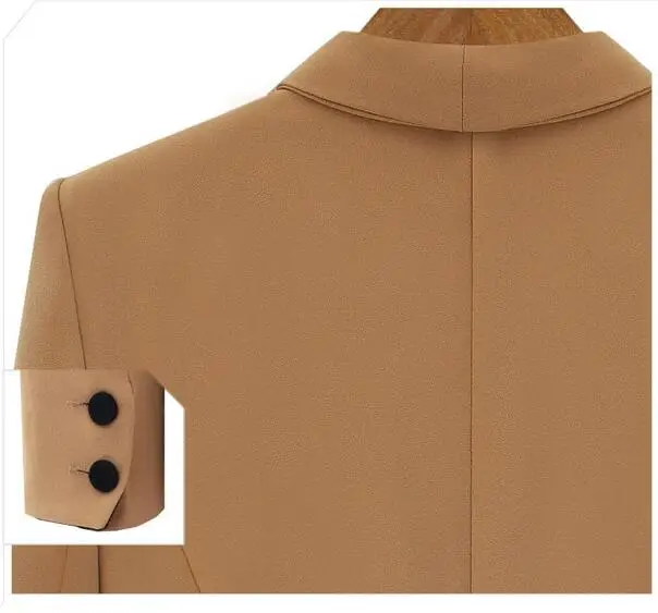 Женские блейзеры и куртки 2016 Европейская мода с длинным рукавом популярный цвет