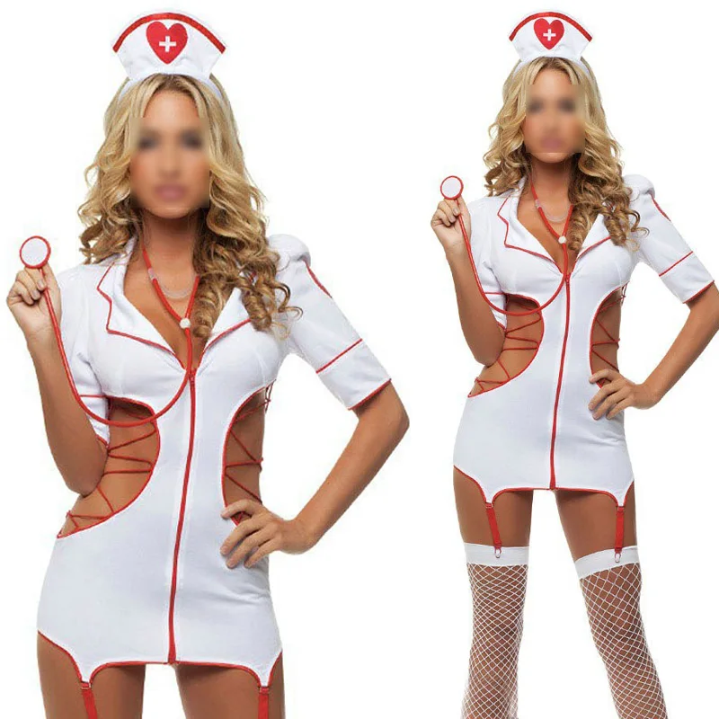 La MaxPa сексуальный костюм медсестры для школьницы горничной матроски