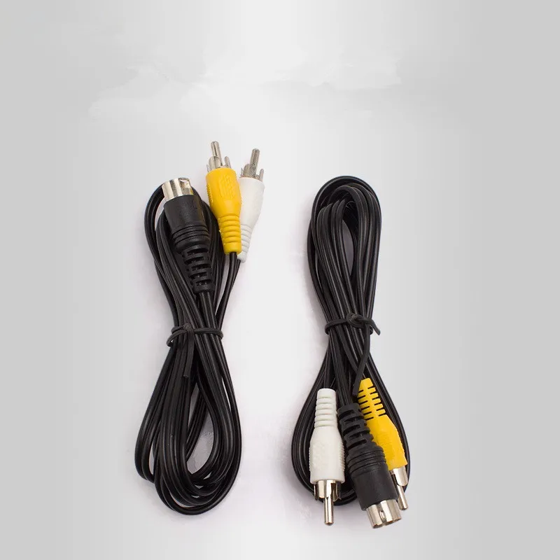 BUKIM 3 pin AV кабель для SEGA Mega Drive 2 RCA шнур для SEGA Genesis 2