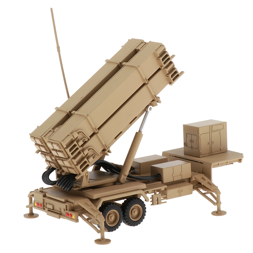 1/72 анти самолет Missle модель катапульты, армейские военные транспортные средства игровой набор, коллекция игрушек подарки