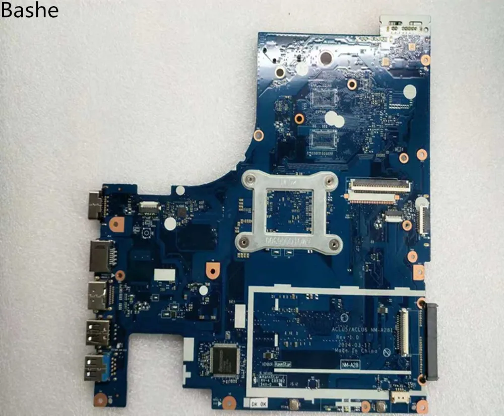 Базовая пластина для ноутбука lenovo G50-45 системная плата AMD am6410 A8 MB aclu5 aclu6 nm до 15 дюймов a281 complete tesed